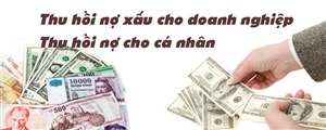 Dịch vụ Luật sư tư vấn thu hồi nợ