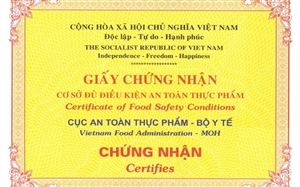 Dịch vụ xin giấy phép cơ sở đủ điều kiện an toàn vệ sinh thực phẩm kinh doanh thực phẩm sạch