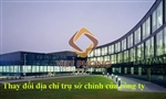 Dịch vụ thay đổi địa chỉ trụ sở chính của doanh nghiệp