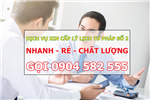Thủ tục đề nghị cấp Phiếu lý lịch tư pháp số 02